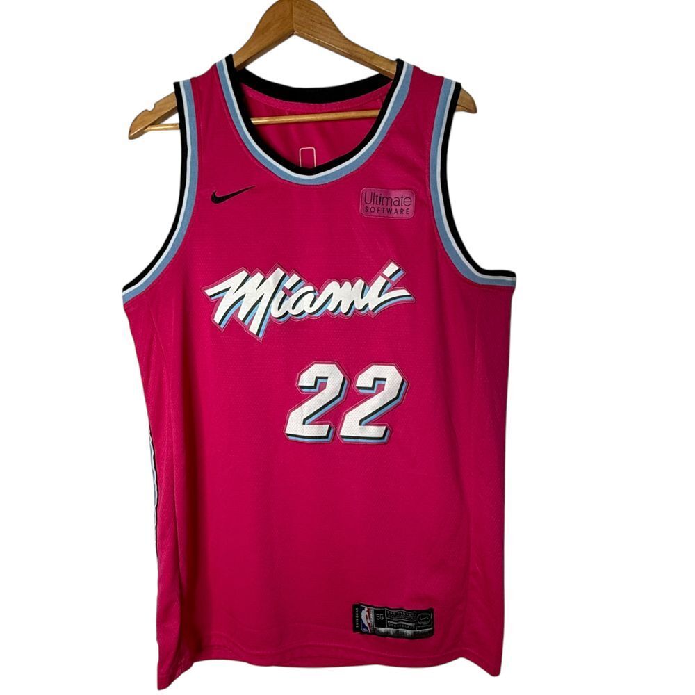 Nike Pink Miami Basketball Jersey